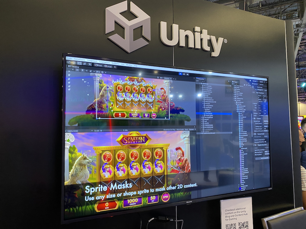 ตัวอย่างการพัฒนาเกมสล็อตจาก Unity