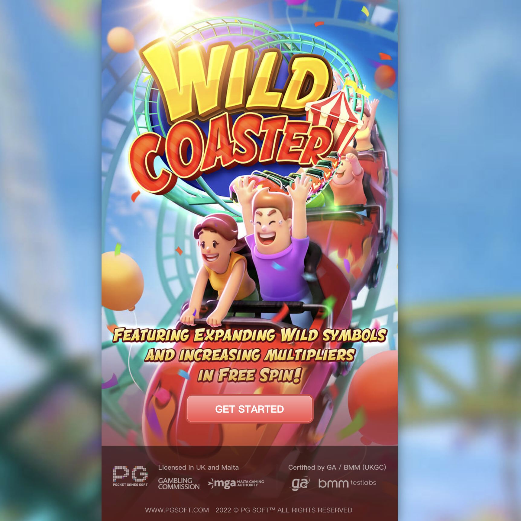 รีวิวเกมสล็อตpg Wild Coaster